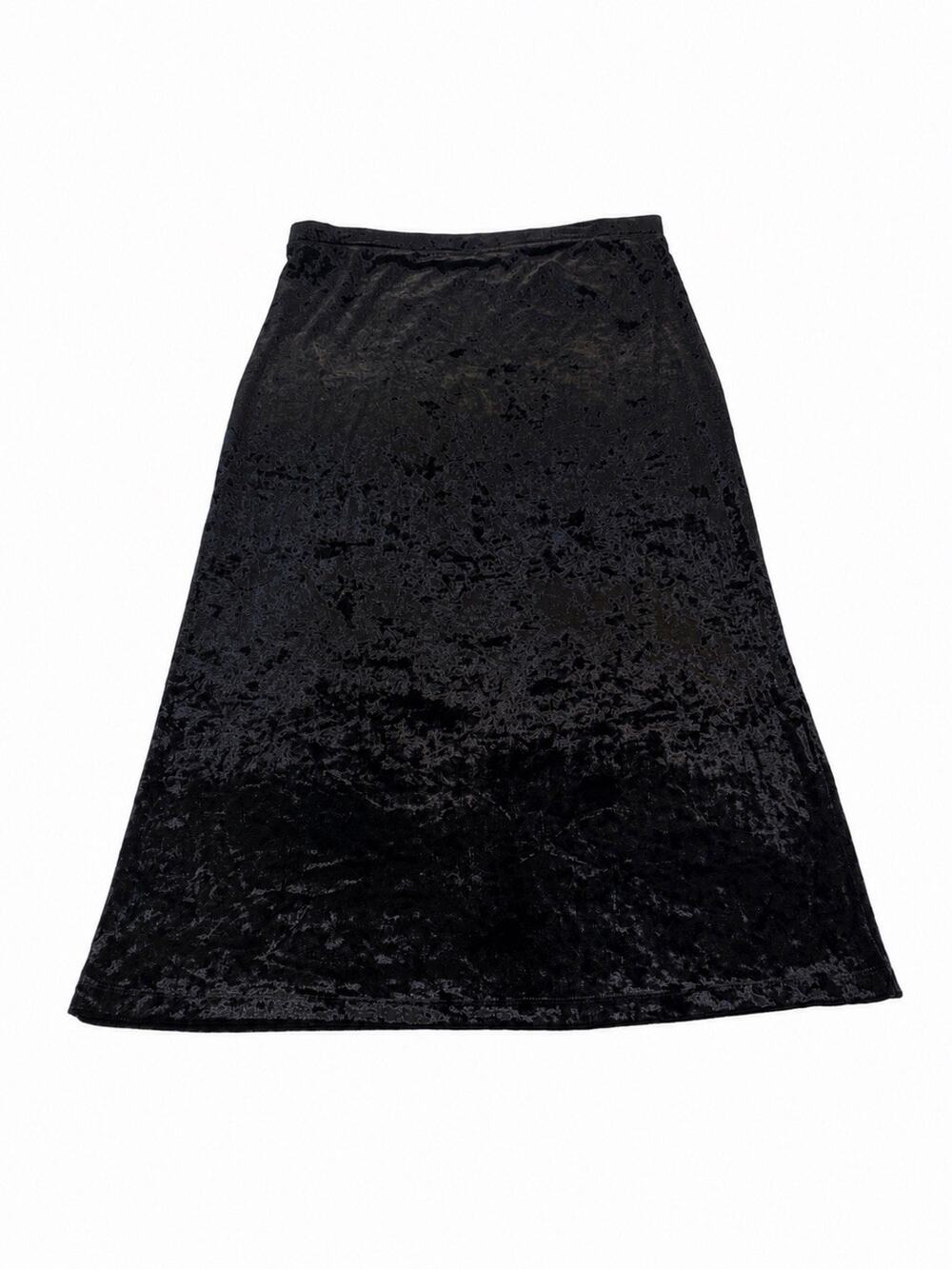 Vintage Judith Hart Women’s Skirt Black Velvet XL